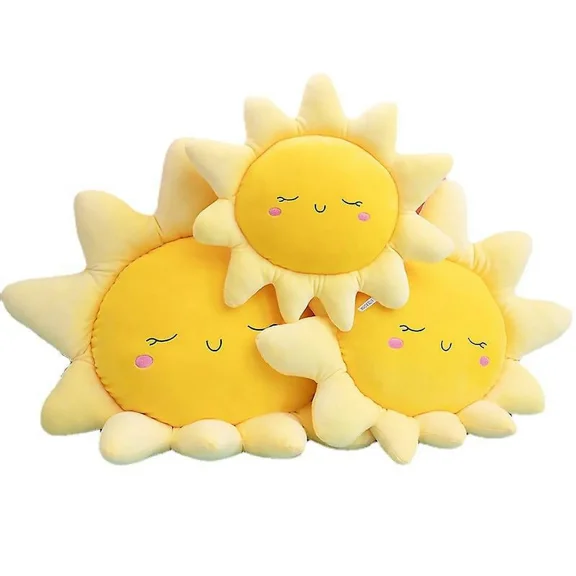 Cartoon Pillow Sun Cloud Pillow Soft Car Cushion Stuffed Plush Toy Creative Home Decor