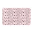 Cartoon Pink Rabbit Cute_A Bathroom Rugs Mat NonSlip Bath Mats for