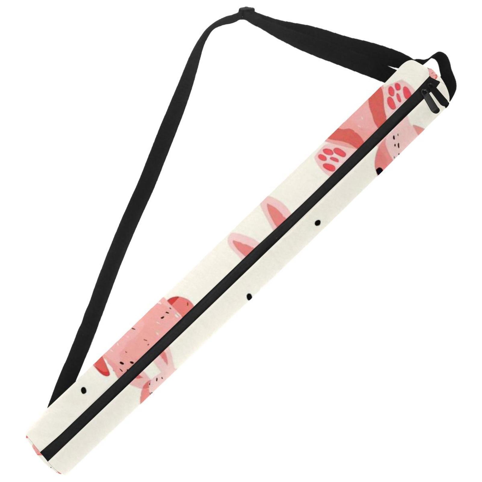 Cartoon Pink Rabbit Golf Cooler Beer Sleeve for Golf Bag, 7 Cans