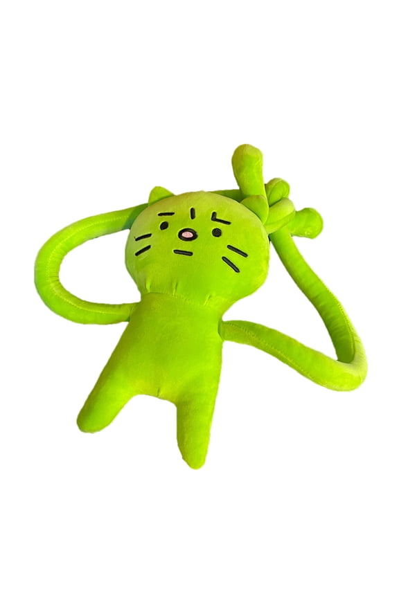 Cartoon Plush Cat Shoulder Bag,Anxiety Cat Plush Toy Doll Bag Stuffed Animal Backpack for Women Perfect Fashion Accessory Unique Gift Cat Lovers Birthday Anniversaries Cartoon Emoticon Pack