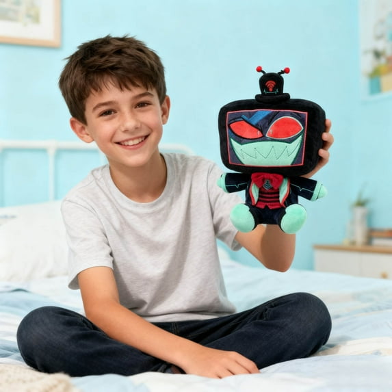 Cartoon Plush Toy 9.84 inch Soft and Cuddle Stuffed Animals - Funny Plushies Toys Stuffed Pillow Doll Collectible for Game Fans