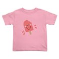 thumbnail image 1 of Cartoon Popsicle Cute Toddler T-Shirts for Boys Girls (Pink, Youth L), 1 of 5