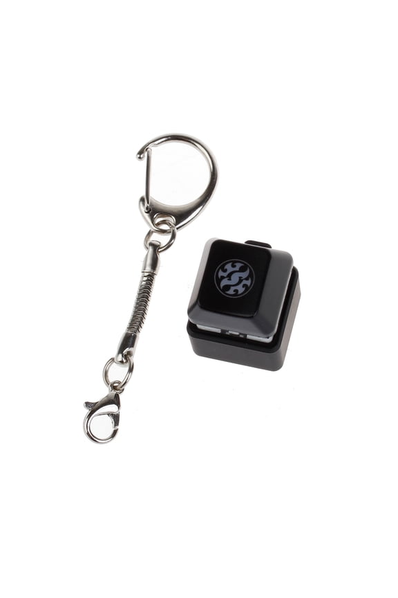 Cartoon Portable Tester Kit Keyboard Keychain 1-Key Testing Tool for Stress Relief