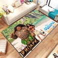 thumbnail image 1 of Cartoon Princess Movie Mat M oana Rugs Carpet Home Decor for Living Room Bedroom Entryway Rug Super Soft Flannel, 1 of 2
