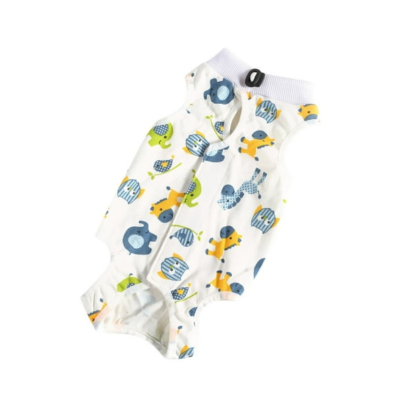 Cartoon Print Dog Recovery Suit Onesie After Pet Operation For Female Male Dogs Cats Cartoon Surgical Postoperative Snuggly Vest For Abdominal Wounds Weaning Anti Licking Vest Pet Vest Gift For Pet S