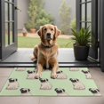 thumbnail image 1 of Cartoon Pug Dog Door Rugs,Washable Non Slip Door Mats Indoor,Decorative Door Mats,Entry Mat Indoor for Entrance,Bedroom,Kitchen,Bathroom,20"x32", 1 of 6