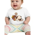thumbnail image 1 of Cartoon Pug W Candy T-Shirt Infant -Image by Shutterstock,  24 Months, 1 of 4