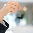 Cartoon Pumpkin Acrylic Keychain Bat Wing Keyring Decoration Handmade