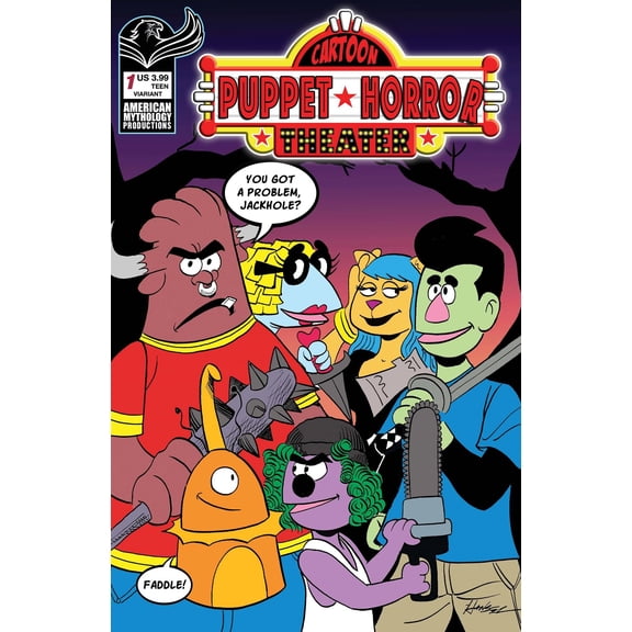 Cartoon Puppet Horror Theater #1 Cvr B Victims Hansel American Mythology Productions Comic Book