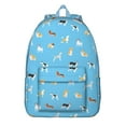 thumbnail image 1 of Cartoon Puppy Pattern Laptop Backpack, Durable and Lightweight with Dog and Nature Artwork and Paw Print, 1 of 5