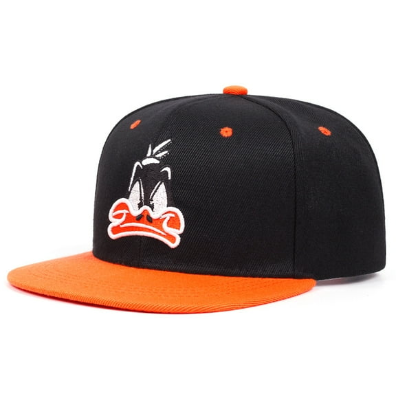 Cartoon Rabbit Duck Embroidered Baseball Cap Sunshade Flat Brim Hip Hop Hat