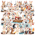 thumbnail image 1 of Cartoon Rabbit Theme Stickers, Waterproof Rabbit Theme Sticker for Water Bottle Laptop Phone Cases Planner Skateboard Luggage Helmet Party Favor Decor, Ideal for Adults Teens Teacher Rewards, 1 of 9
