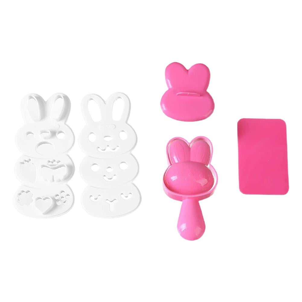 Cartoon Rice Simple Cartoon Rice Ball Mold Set Fun Easy Bento Making Tool Cute 5 Shapes ...