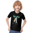 Cartoon Rick And Morty T Shirt. Novelty Kids TShirts. Round Neck