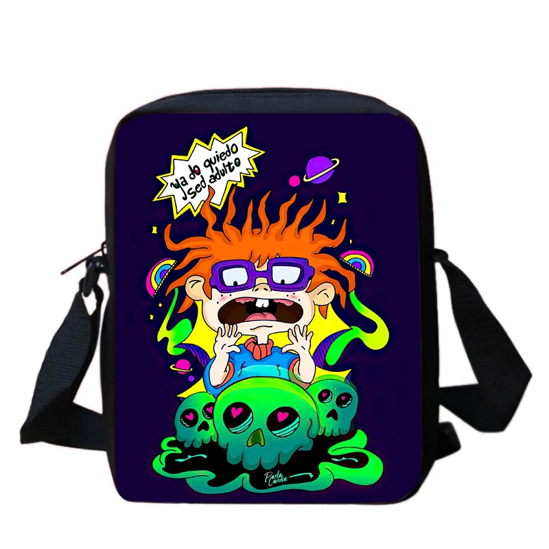 Cartoon Rugrats Backpack With Shoulder Bags Pencil Bags ,Light Weight ...