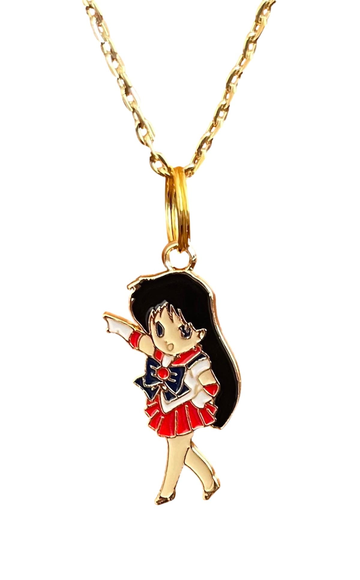 Sailor Moon Sailor Mars Pendant Necklace - Walmart.com, image size:1200x1933
