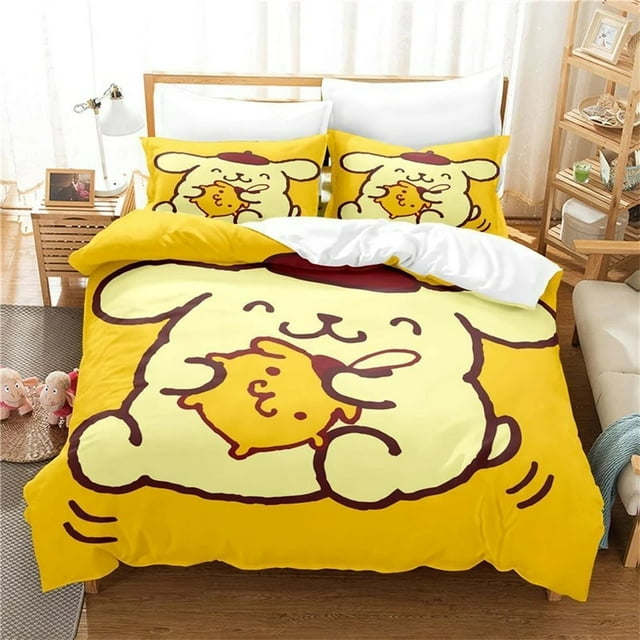 Cartoon Sanrio Duvet Cover Hello Kitty Cinnamoroll Kuromi Children‘s