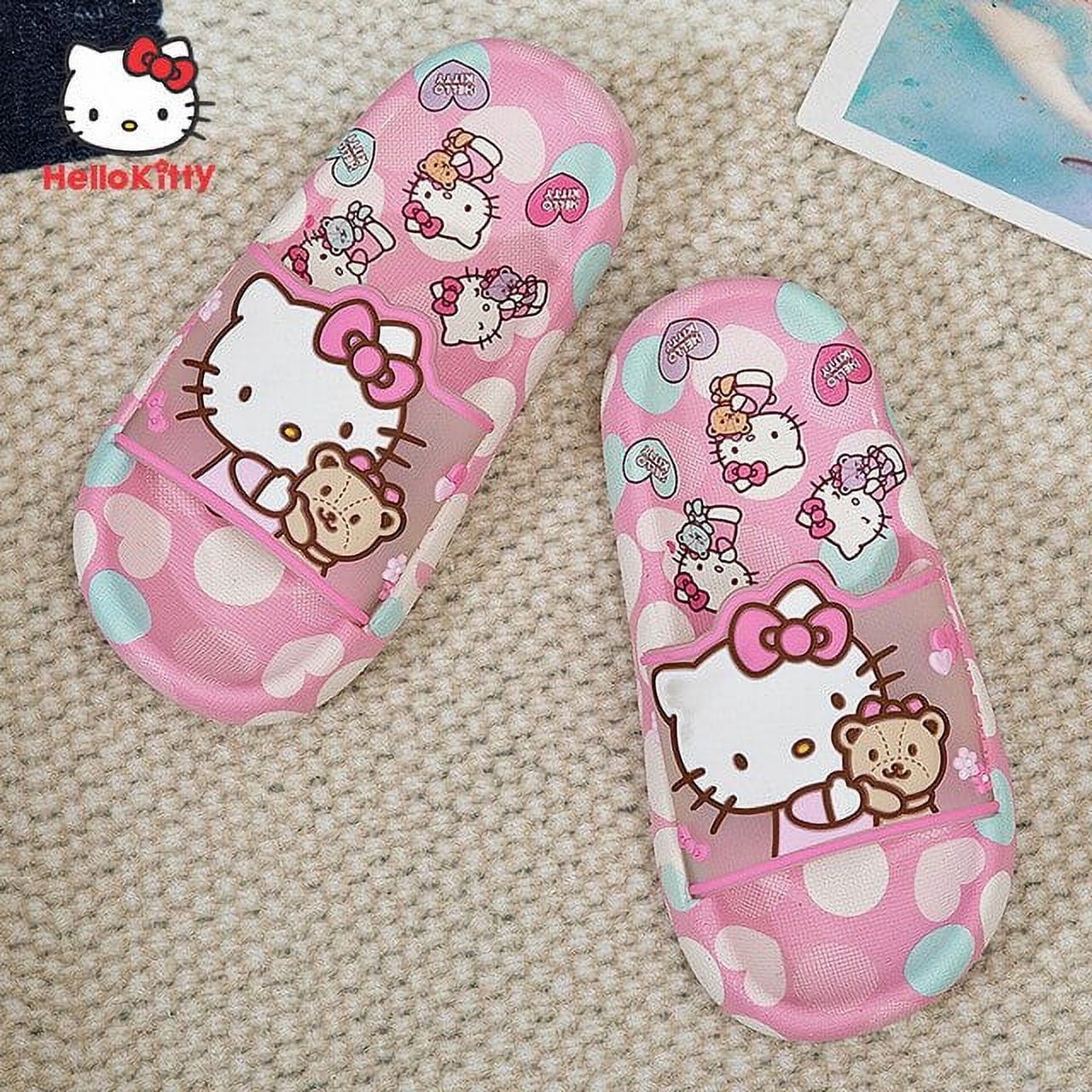 cartoon-sanrio-hello-kitty-children-s-slippers-girls-summer-indoor-cute