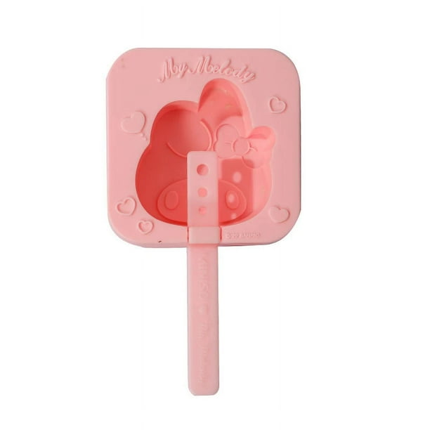 Cartoon Sanrio Kuromi Ice Cream Mold Melody Cinnamoroll Anime Kitchen Silicone Dessert DIY Mold Creative Handmade Popsicle Tool