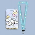 Cartoon Sanrio Lanyard Card Sleeve kawaii Hello Kitty Kuromi My Melody