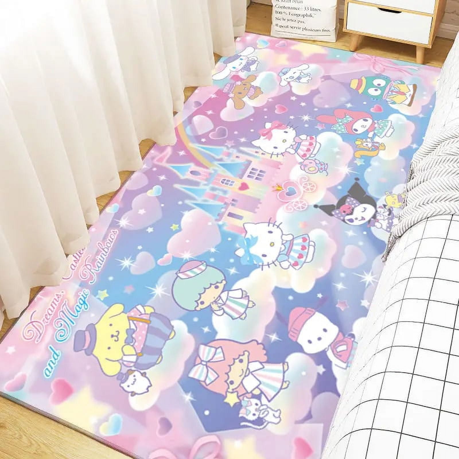 Cartoon Sanrio Large Area Carpet Hello Kitty Melody Cinnamoroll Lounge