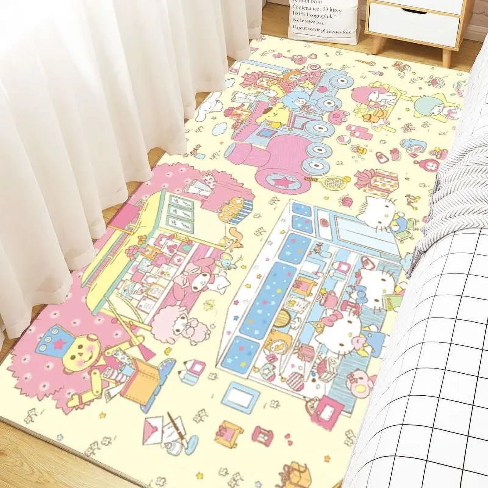 Cartoon Sanrio Large Area Carpet Hello Kitty Melody Cinnamoroll Lounge ...