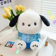 Cartoon Sanrio Pochacco Plush Toy Soft Stuffed Doll Cute Sofa Cushion Bedroom Decoration Baby Soothing Pillow Kids Anime Gift