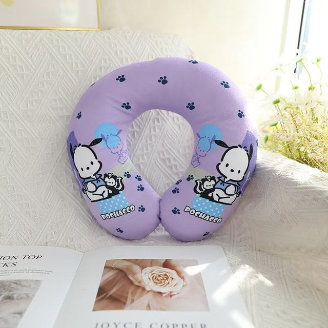 Cartoon Sanrio Pochacco UShaped Pillow Cartoon Neck Protection Pillow