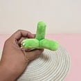 thumbnail image 1 of Cartoon Scallion Garlic Vegetable Pendant Green Onions Plush Toy Soft Stuffed Doll Keychain Backpack Car Bag Key Ring Kid Gift, 1 of 7