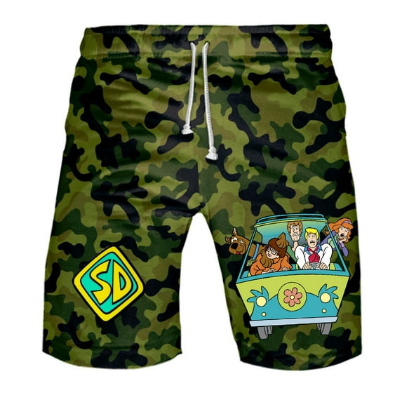 Cartoon Scooby Doo Merch Sweatshorts Women Men's Running Shorts Funny Outdoor Sportwear