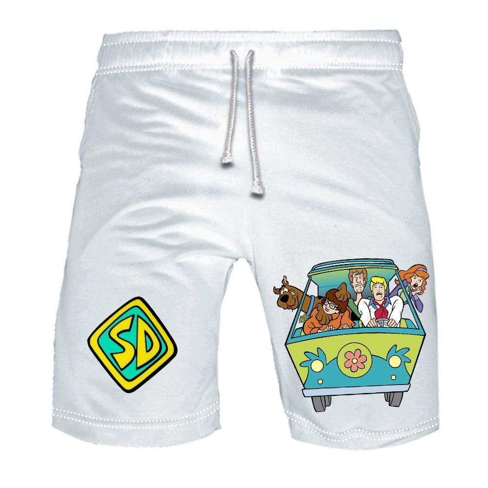 Cartoon Scooby Doo Merch Sweatshorts Women Men S Running Shorts Funny Outdoor Sportwear