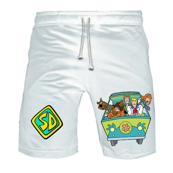 Cartoon Scooby Doo Merch Sweatshorts Women Men's Running Shorts Funny Outdoor Sportwear