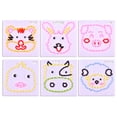 thumbnail image 1 of Cartoon Sewing Kits Toy Craft Project Set Lacing Threading Toy For Toddler Hand and Eye Coordination and Shape Matching, 1 of 8
