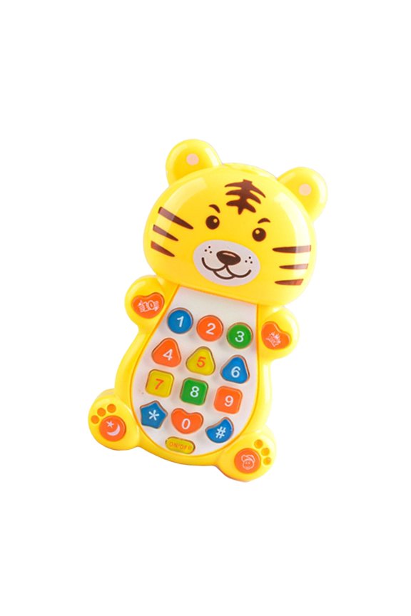 Cartoon Shape Learning Phone Sensory Auditory Toy for Music Developing