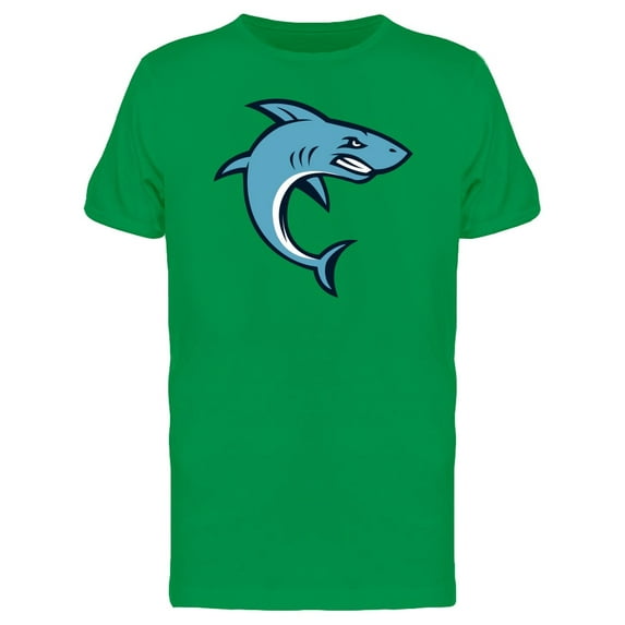 Cartoon Shark Mascot Tee Men's -Image by Shutterstock
