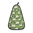 thumbnail image 1 of Cartoon Sheep Hand Towel Quick Drying Home Storage Kitchen Towel Hooks Dish Cloths, 1 of 6