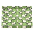 thumbnail image 1 of Cartoon Sheep Tier Curtains Tier Kitchen Living Room Bedroom Balcony 2 Panels 27x36 Inch, 1 of 9