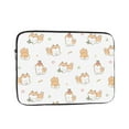 thumbnail image 1 of Cartoon Shiba Inu Dog Design Portable Laptop Sleeve Compatible with MacBook Air Notebook Computer Case for Men Women College School Students, 1 of 7