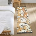 thumbnail image 1 of Cartoon Shiba Inu Dogs Runner Area Rug 2x6 Soft Non-Slip Washable Bedside Carpet for Hallway Bedroom Living Room Home Decor, 1 of 8