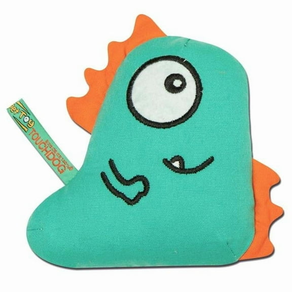 Cartoon Shoe-Faced Monster Plush Dog Toy - Green - One Size