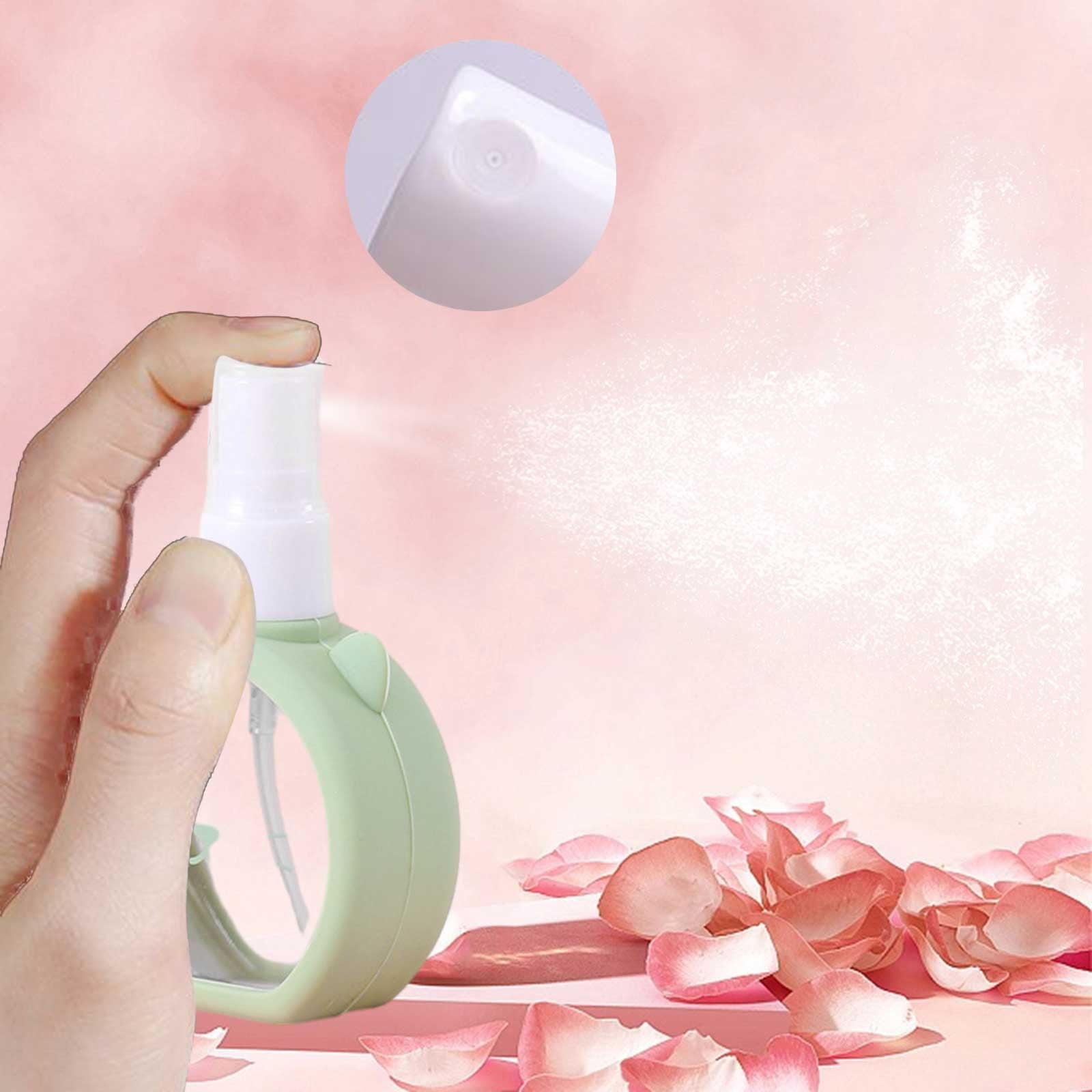 Cartoon Silicone Spray Bottle Travel Portable Transparent Cat Pig Spray Bottle Creative Toner