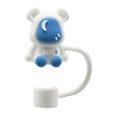 thumbnail image 1 of Cartoon Silicone Straw Covers 19-Piece Set For 10mm Straws Reusable And Washable, 1 of 8