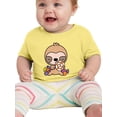 thumbnail image 1 of Cartoon Sloth W Candy T-Shirt Infant -Image by Shutterstock,  18 Months, 1 of 4
