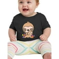 thumbnail image 1 of Cartoon Sloth W Candy T-Shirt Infant -Image by Shutterstock,  18 Months, 1 of 4