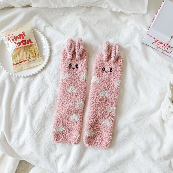 Cartoon Socks,Women Fun Novelty Crew Character Warm, Comfy & Cozy Designed Socks