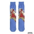 thumbnail image 1 of Cartoon Socks, Womens & Mens Fun Novelty Crew Character 360 Degree Artwork Designed Socks, 1 of 1