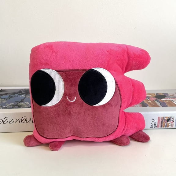 Cartoon Square Tentacle Monster Plush Toy, Ugly-Cute Big-Mouthed Creature Doll, Children's Comfort Pillow Gift