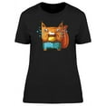 thumbnail image 1 of Cartoon Squirrel With An Acorn T-Shirt Women -Image by Shutterstock, Female x-Large, 1 of 2