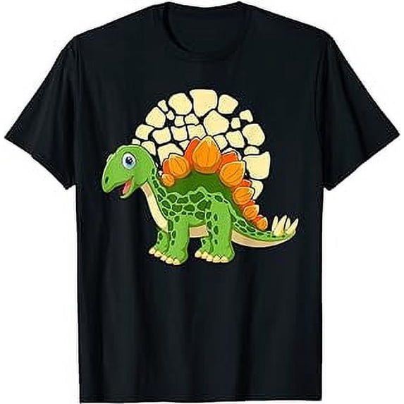Cartoon Stegosaurus I Dinosaur I Dino I Kids Stegosaurus T-Shirt