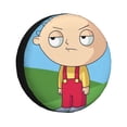 thumbnail image 1 of Cartoon Stewie Family Guy Spare Tire Cover Waterproof Dust-Proof Universal Wheel Tire Cover Protector Accessories 14" 15" 16" 17", 1 of 7